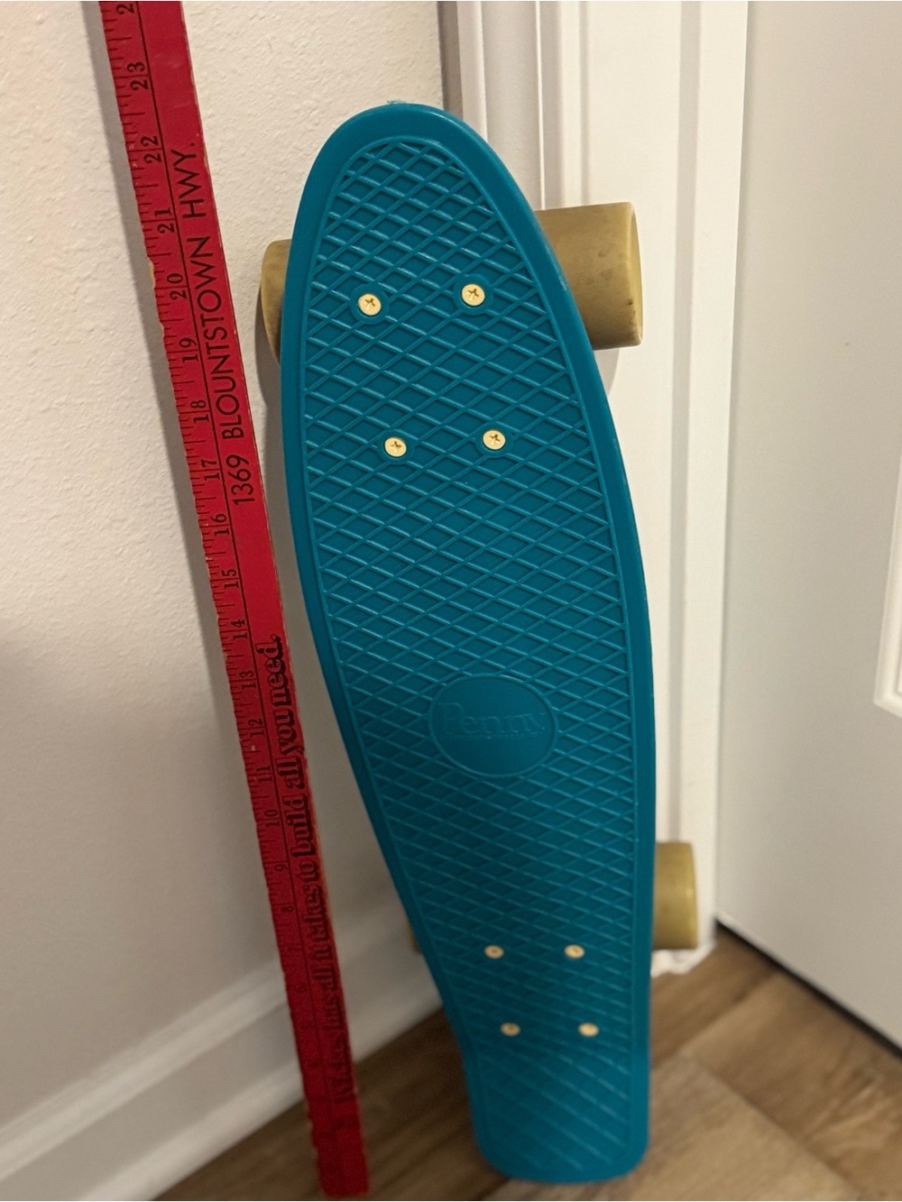 Penny Australia 22” Skateboard Teal Plastic Cruiser Skateboard - Picture 3 of 7
